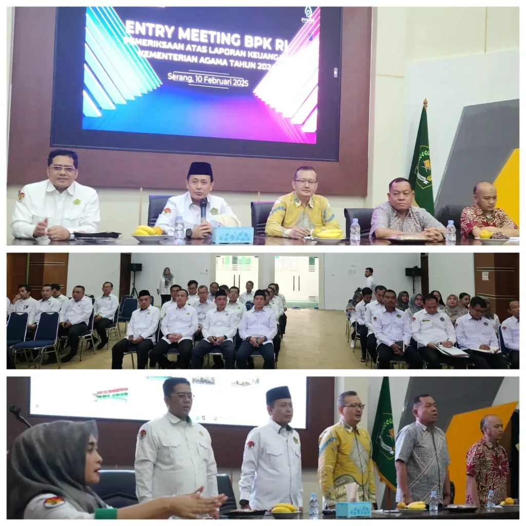 Entry Meeting BPK RI, Kakanwil: Kemenag Berkomitmen untuk Transparan dan Akuntabel