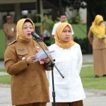 Wabup Tangerang Intan Nurul Hikmah Pimpin Apel Perdana, Ajak ASN Perkuat Komitmen dan Disiplin