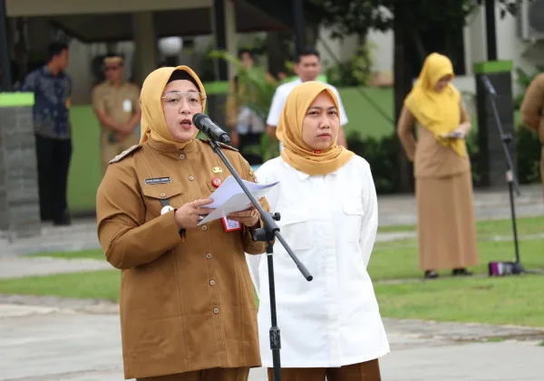 Wabup Tangerang Intan Nurul Hikmah Pimpin Apel Perdana, Ajak ASN Perkuat Komitmen dan Disiplin