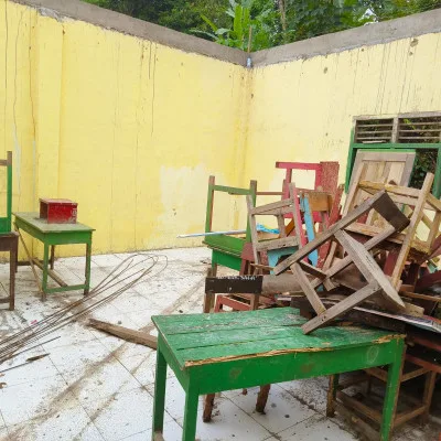 Madrasah Diniyah Madarijul Ulum di Kabupaten Serang Terancam Roboh, Siswa Terpaksa Diliburkan Total