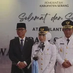 Bupati Serang yang Baru saja Dilantik, Ratu Rachmatuzakiyah Janji Lanjutkan Pembangunan Masjid Terapung yang Digadang Ja...