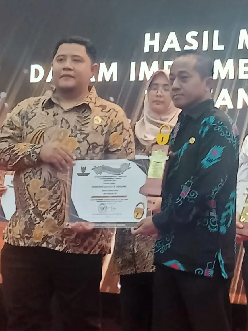 Pemkot Serang Pertahankan Predikat “Informatif”, Raih Nilai Hampir Sempurna dalam Keterbukaan Informasi Publik 2025