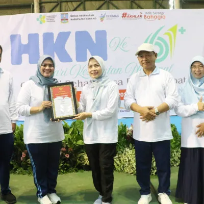 Bupati Serang Ingatkan Nakes: “Dahulukan Sisi Kemanusiaan” di Peringatan HKN ke-61