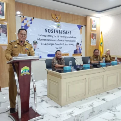 Skor Nyaris Sempurna, Kota Serang Cetak Rekor Keterbukaan Informasi di Banten