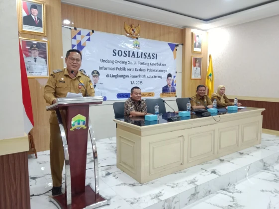 Skor Nyaris Sempurna, Kota Serang Cetak Rekor Keterbukaan Informasi di Banten