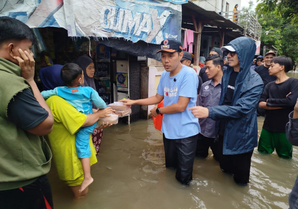Banjir Surut, Ancaman Penyakit Mengintai: Wakil Wali Kota Serang Perintahkan Nakes Jemput Bola ke Warga Kasemen