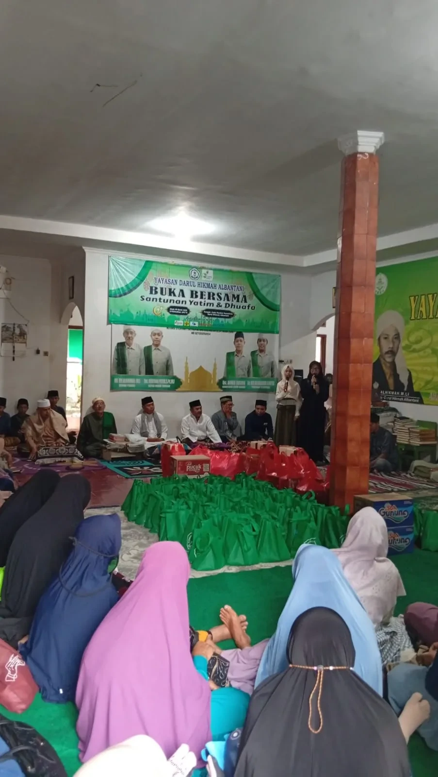 Yayasan Darul Hikmah Albantani Santuni 150 Yatim dan Dhuafa di Cilegon