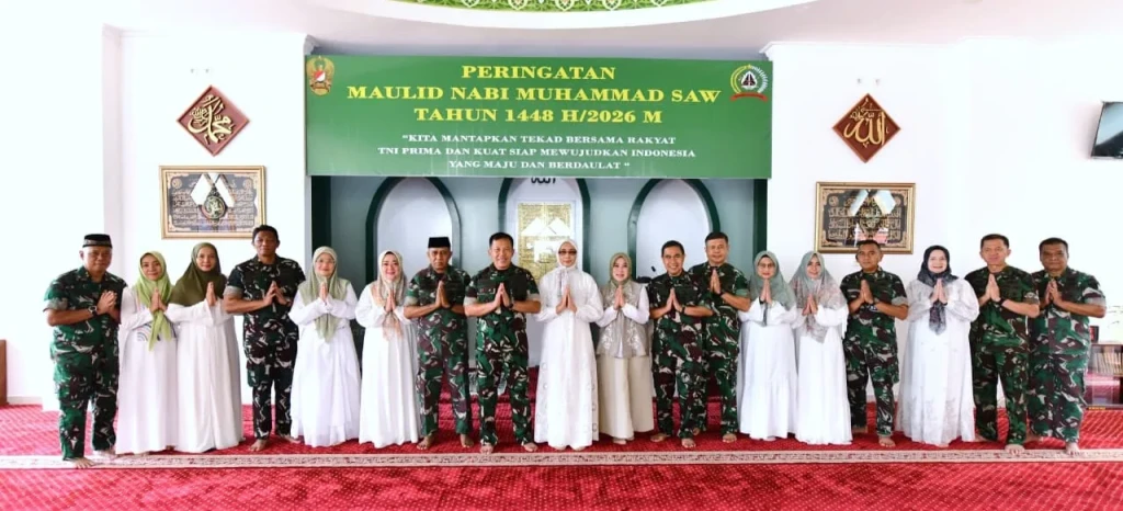 Pusterad Jadikan Maulid Nabi Momentum Perkuat Pengabdian