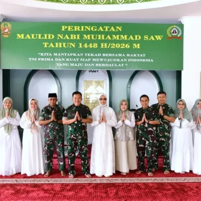 Pusterad Jadikan Maulid Nabi Momentum Perkuat Pengabdian