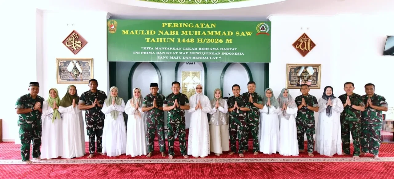Pusterad Jadikan Maulid Nabi Momentum Perkuat Pengabdian