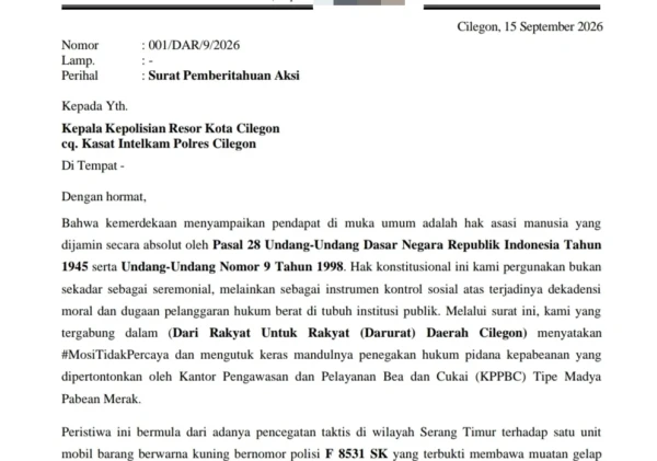 Buntut Sopir F 8531 SK Disebut Dilepas dan Dugaan Suap, DARURAT Bakal Geruduk Bea Cukai Merak