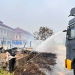 Warung Terbakar di Puspemkab Serang, Polisi Kerahkan Mobil AWC