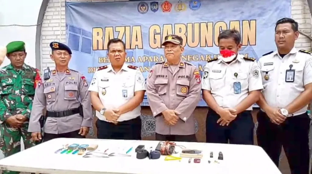 Rutan Serang Perkuat Pengawasan, Razia Gabungan Libatkan TNI-Polri dan BNN