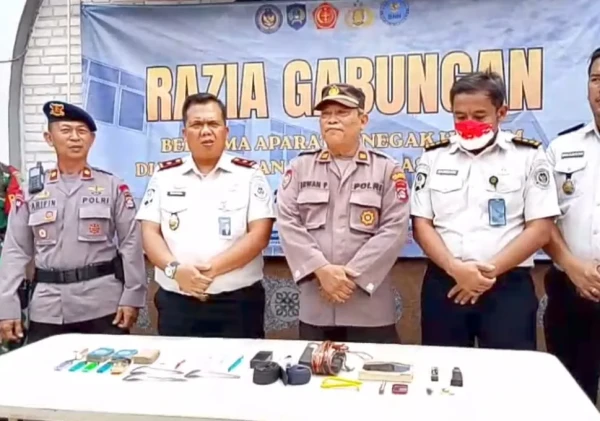 Rutan Serang Perkuat Pengawasan, Razia Gabungan Libatkan TNI-Polri dan BNN