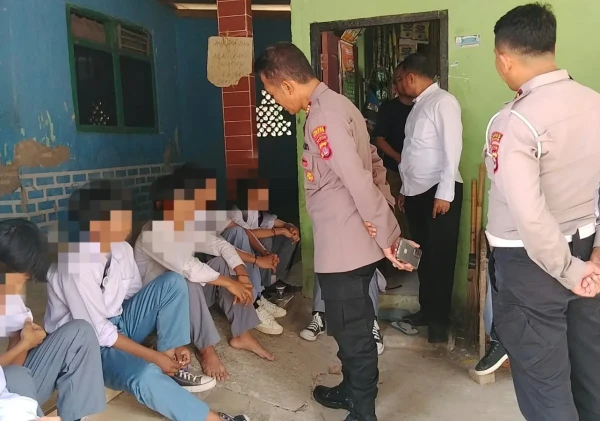 Tak Ingin Tawuran Terjadi, Kapolsek Kragilan Sambangi Pelajar di Tempat Nongkrong