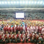Angkat Batik Tapak Kebo, Tim Senam Banten Promosikan Wastra Lokal di Ajang Nasional