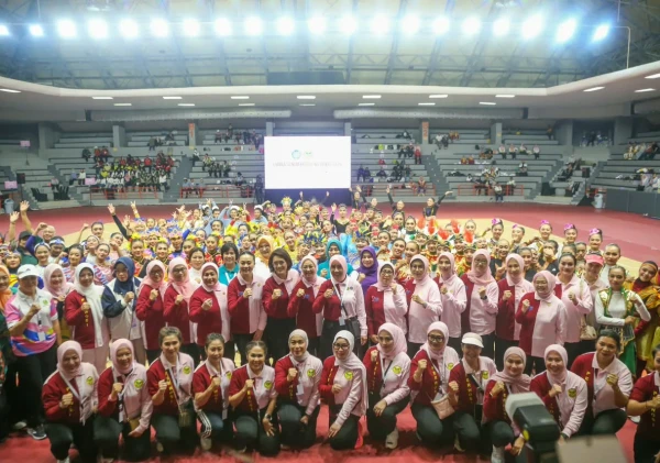 Angkat Batik Tapak Kebo, Tim Senam Banten Promosikan Wastra Lokal di Ajang Nasional