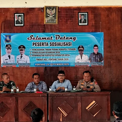 Cegah Korupsi dari Desa, Kecamatan Pontang Perkuat Pengawasan Pengelolaan Anggaran