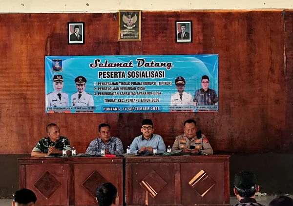 Cegah Korupsi dari Desa, Kecamatan Pontang Perkuat Pengawasan Pengelolaan Anggaran