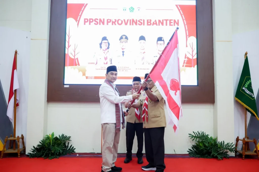 Lepas Kontingen PPSN Banten, Wagub Dimyati Minta Santri Bangun Networking Nusantara