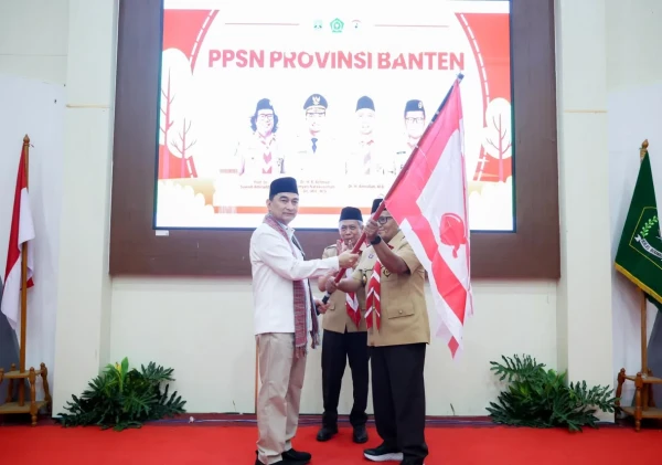 Lepas Kontingen PPSN Banten, Wagub Dimyati Minta Santri Bangun Networking Nusantara