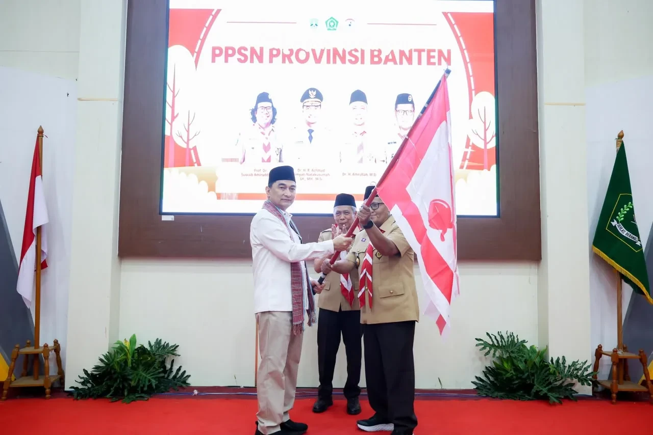 Lepas Kontingen PPSN Banten, Wagub Dimyati Minta Santri Bangun Networking Nusantara