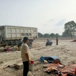 Dikeluhkan Warga, Polsek Ciruas Turun Cek Lokasi Pengurugan di Citerep