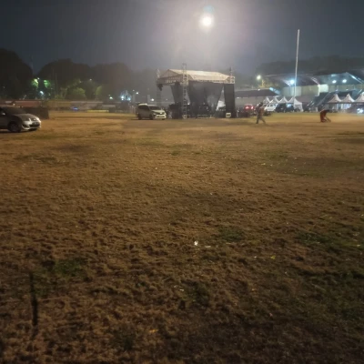 BOOMFEST 2026 Berlalu, Rumput Stadion Maulana Yusuf Menguning, Iphay: Jangan Tinggalkan Kerusakan