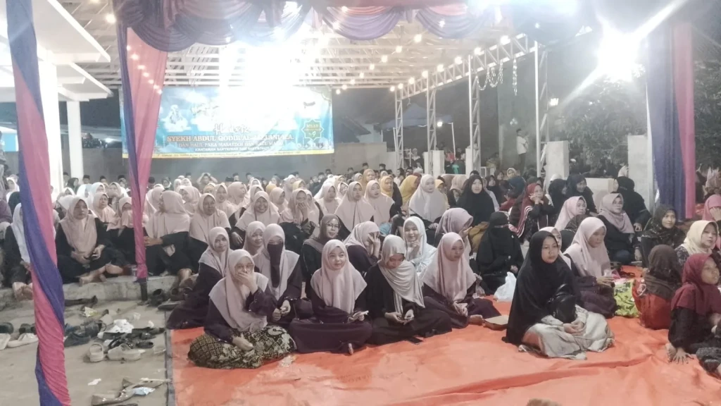 Semarak Maulid Nabi, Ponpes Nurul Manaqib Kenang Perjuangan Syekh Abdul Qodir Al Jaelani