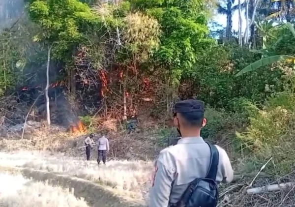 Kebakaran Lahan di Majalengka Berhasil Dipadamkan, Polisi Pastikan Tak Ada Titik Api