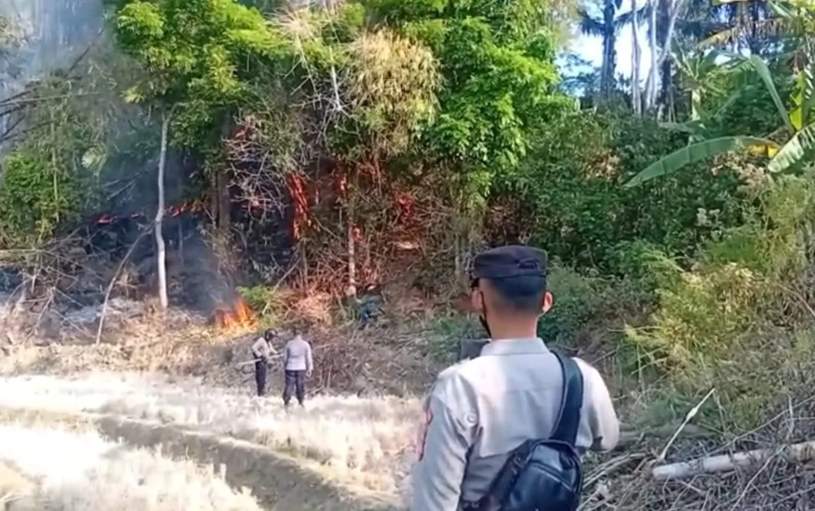 Kebakaran Lahan di Majalengka Berhasil Dipadamkan, Polisi Pastikan Tak Ada Titik Api