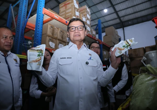 BPOM Bongkar Gudang Produk Ilegal di Tangerang, 459 Ribu Produk Diamankan