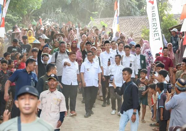 Dibangun Swadaya Warga, Jembatan Leuwi Kukuk Kini Resmi Digunakan