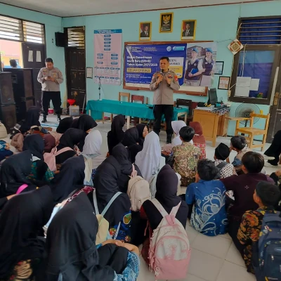 Lewat Program POLDIK, Polsek Pamarayan Ajak Pelajar Jauhi Tawuran dan Bullying