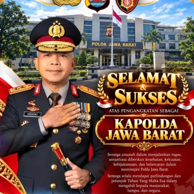 Irjen Hengki Jadi Kapolda Jabar, Gantikan Pipit Rismanto