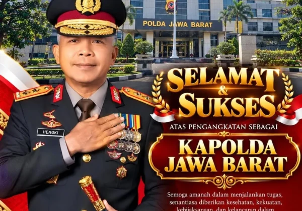 Irjen Hengki Jadi Kapolda Jabar, Gantikan Pipit Rismanto