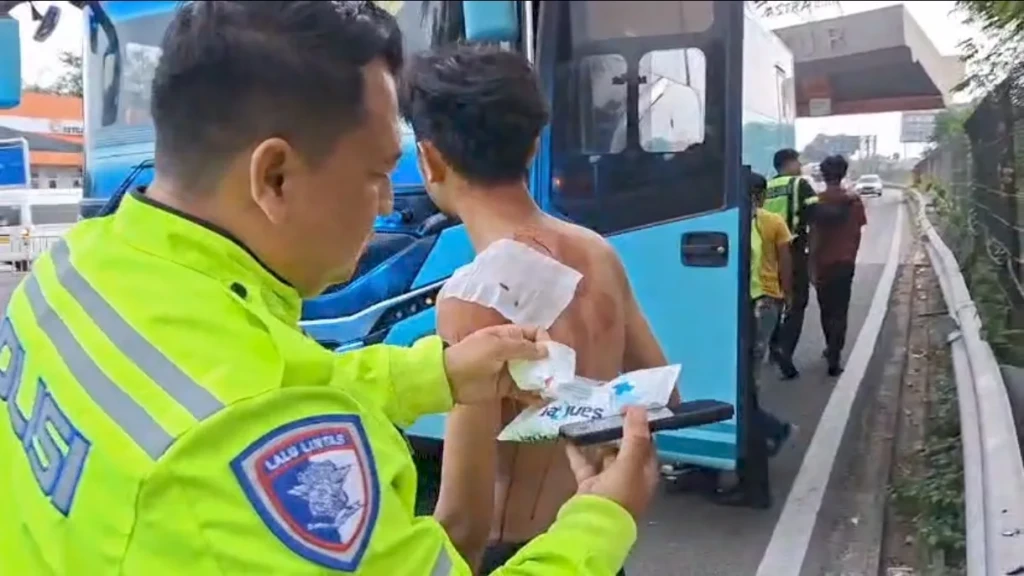 Aksi Penusukan di Depan Sari Asih Serang, Dua Terduga Pelaku Diamankan Polisi