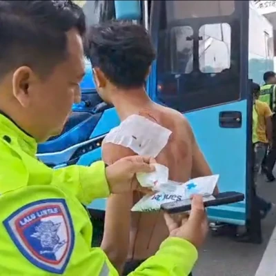 Aksi Penusukan di Depan Sari Asih Serang, Dua Terduga Pelaku Diamankan Polisi