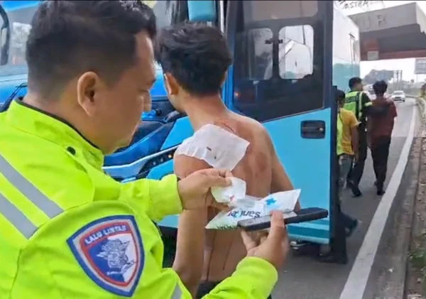 Aksi Penusukan di Depan Sari Asih Serang, Dua Terduga Pelaku Diamankan Polisi