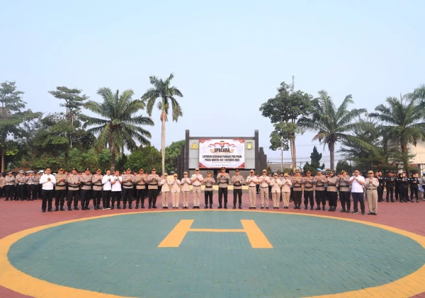 Delapan PNS Polri Polda Banten Naik Pangkat, Integritas dan Pelayanan Publik Jadi Penekanan