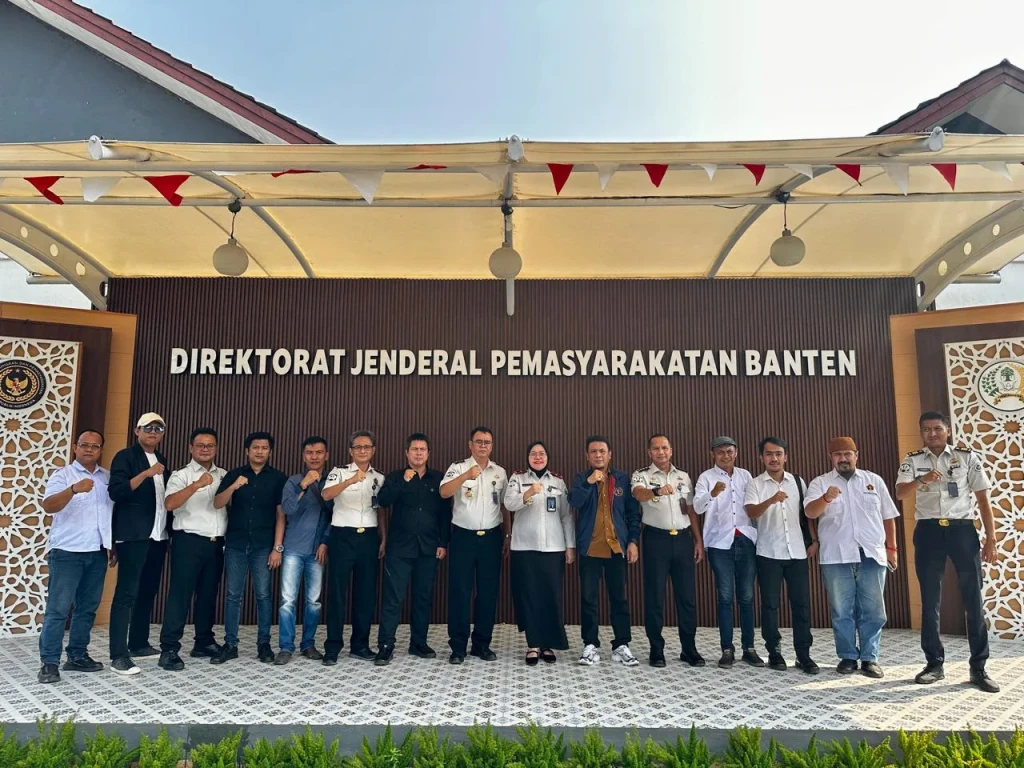 PWI Banten dan Kanwil Ditjenpas Perkuat Sinergi, Bahas Akses Informasi Wartawan