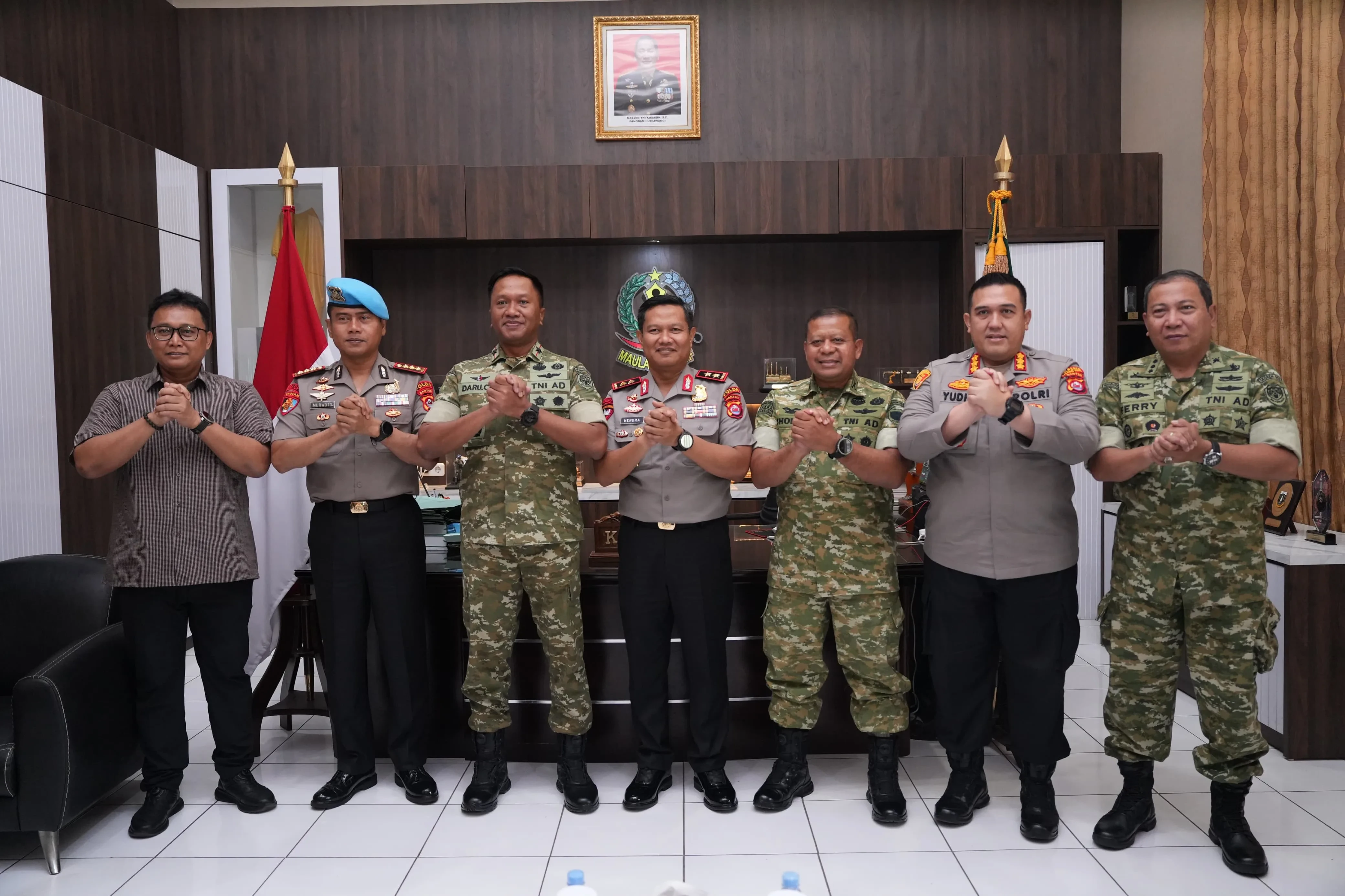 Kapolda dan Danrem Satukan Langkah, TNI-Polri Perkuat Keamanan Banten