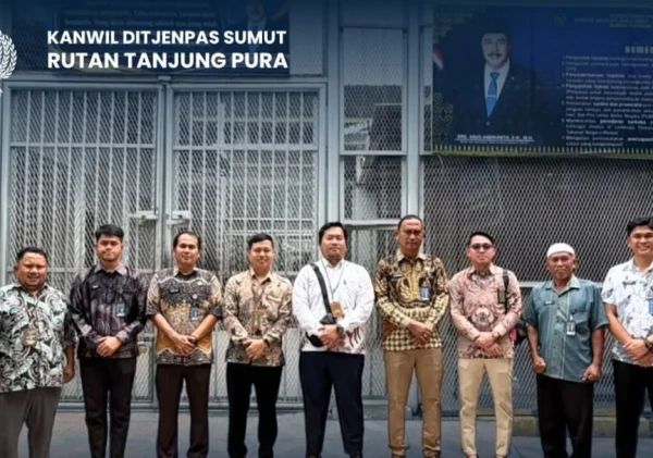 Pantau Hak Warga Binaan, Hakim Wasmat PN Stabat Periksa Rutan Tanjung Pura