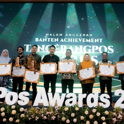 Andra Soni dan Dimyati Raih Tangerang Pos Award 2026, Ini Program yang Diapresiasi