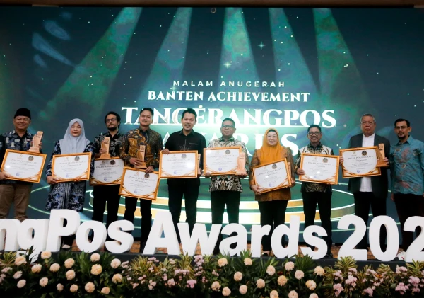 Andra Soni dan Dimyati Raih Tangerang Pos Award 2026, Ini Program yang Diapresiasi