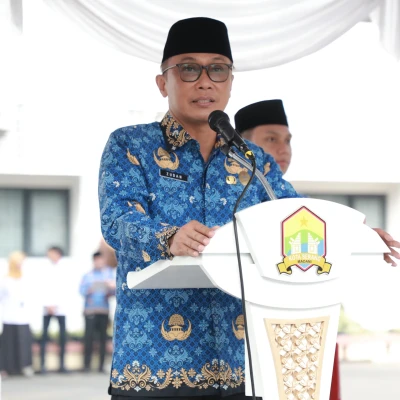 Perdana di Banten, Kepala BKN Pimpin Apel Hari Kesadaran Nasional di Kota Serang
