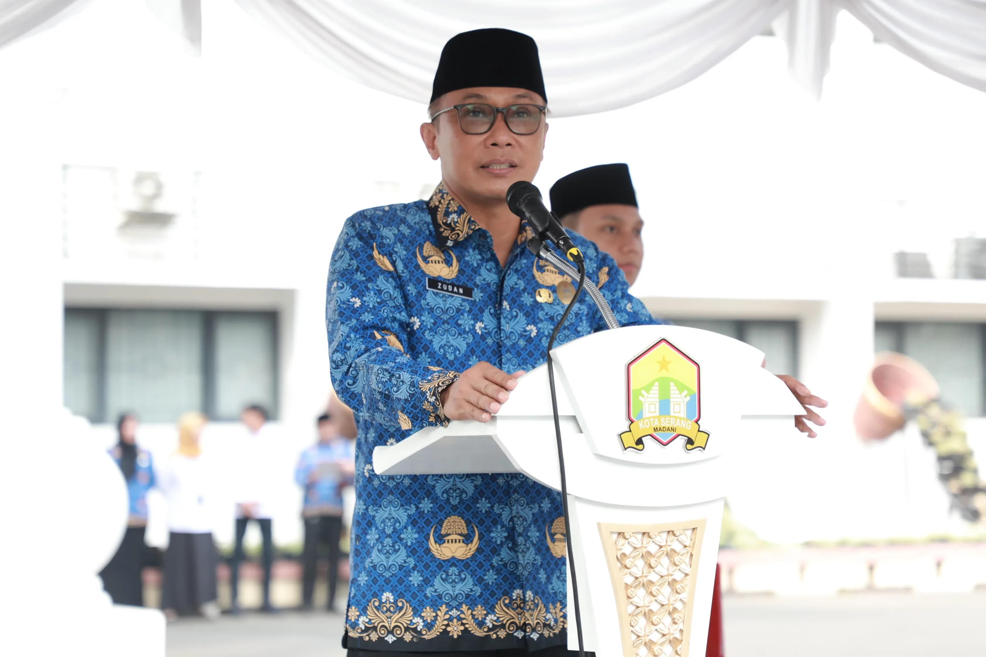 Perdana di Banten, Kepala BKN Pimpin Apel Hari Kesadaran Nasional di Kota Serang