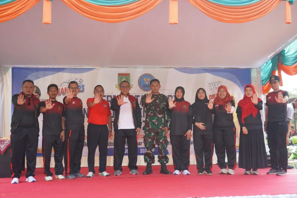 Kesbangpol Bersama BNN Memperingati HANI ( Hari Anti Narkotika Internasional ) 2023.