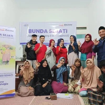 LAZ Al Azhar Berdayakan Ibu-ibu di Cianjur Lewat Program Bunda Sejati.