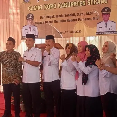 Pisah Sambut camat Kopo Berjalan Dengan Baik dan Penuh khidmat